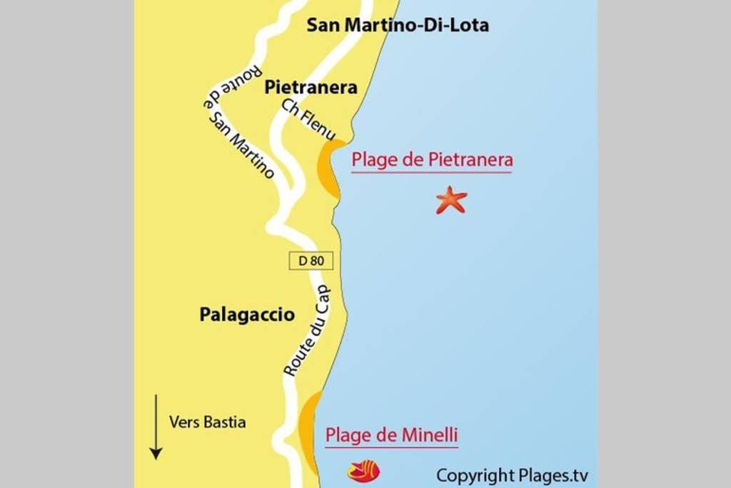 Maison Village Cosy 450m De La , 2km De La Cap Corse Holiday home *