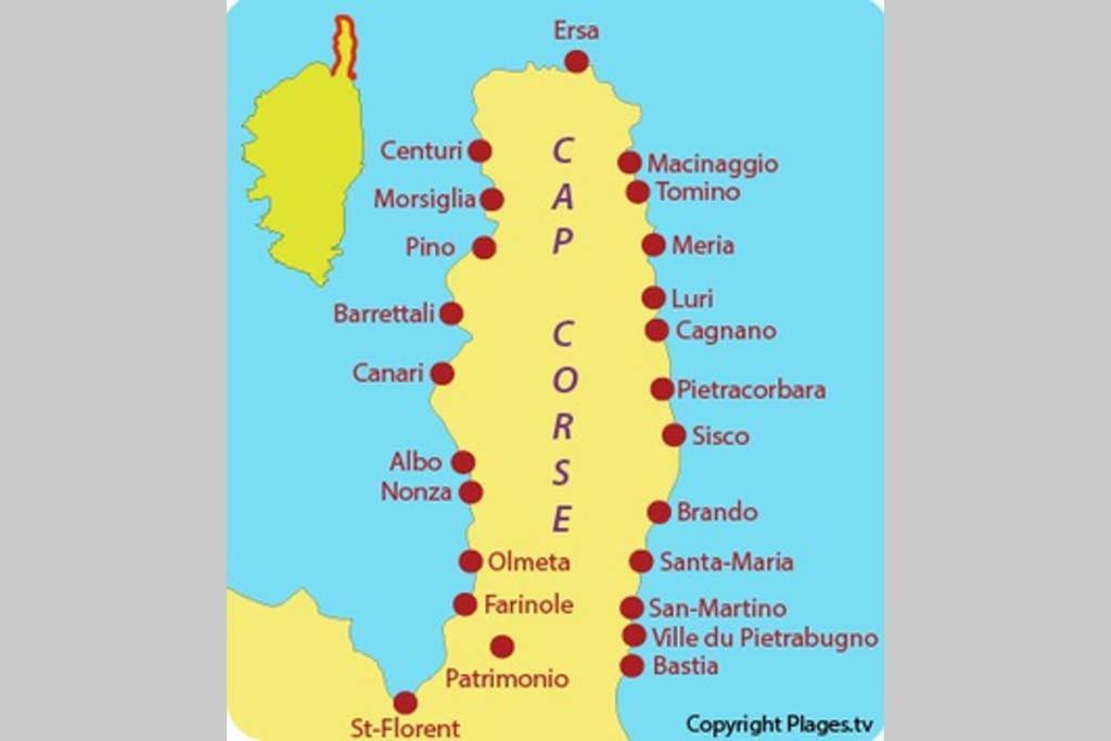 Maison Village Cosy 450m De La , 2km De La Cap Corse Holiday home